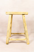 Vintage Rustic Stool - Elm wood - 193
