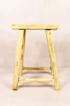 Vintage Rustic Stool - Elm wood - 193
