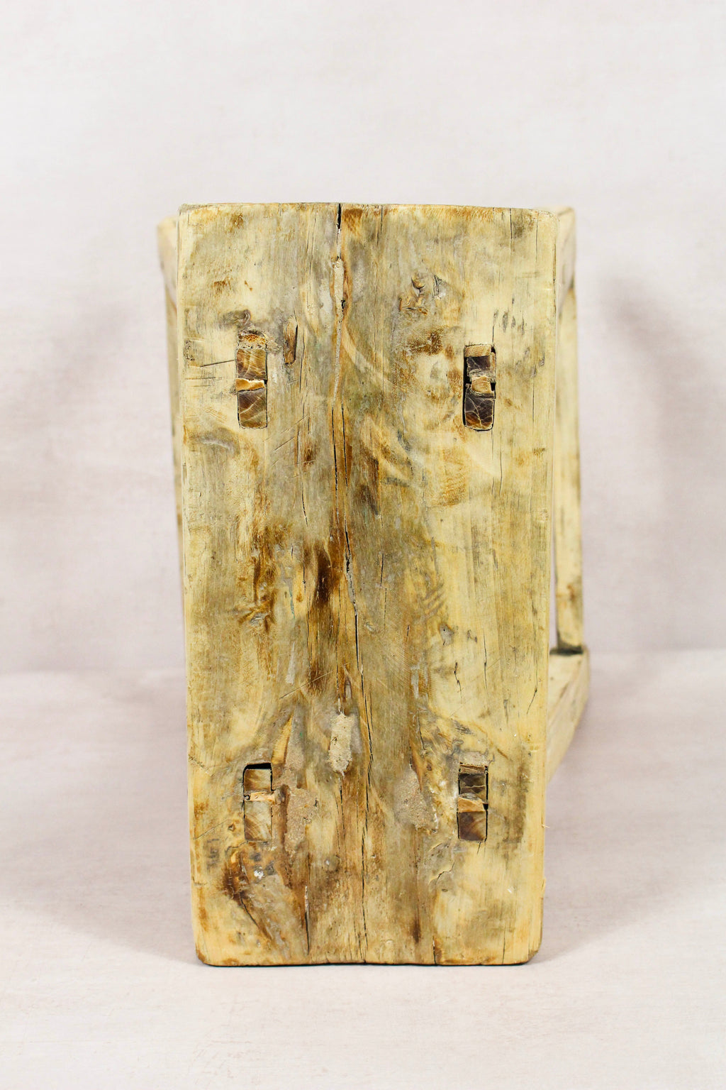 Vintage Rustic Stool - Elm wood - 193