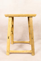 Vintage Rustic Stool - Elm wood - 199