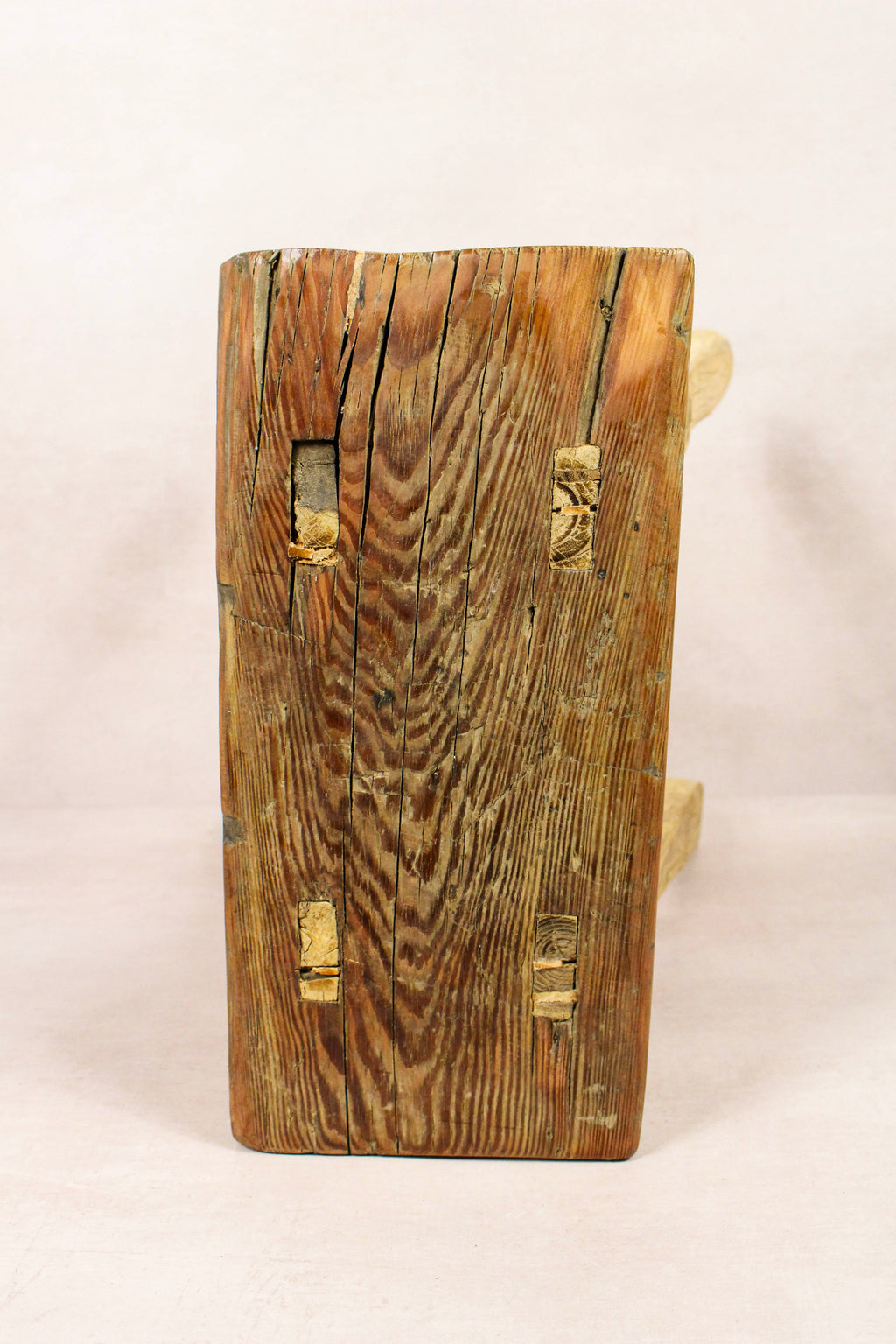 Vintage Rustic Stool - Elm wood - 203