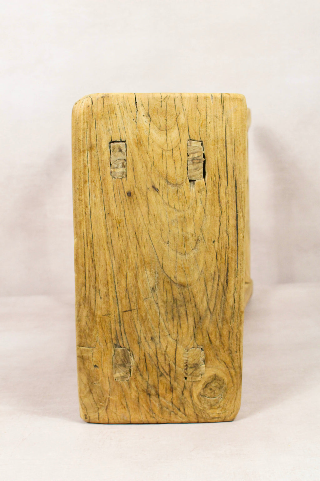 Vintage Rustic Stool - Elm wood - 206