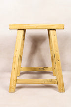 Vintage Rustic Stool - Elm wood - 207