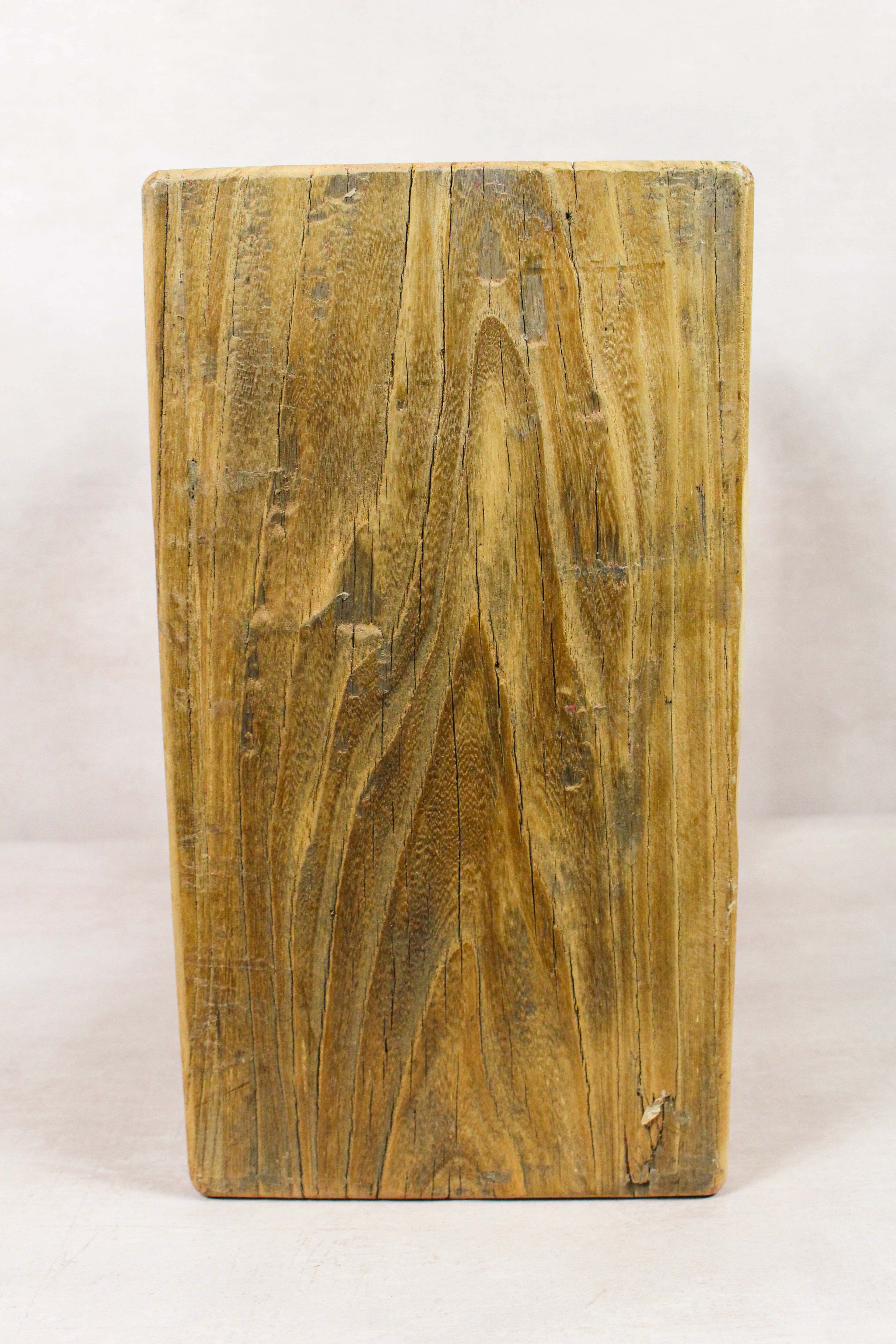 Vintage Rustic Stool - Elm wood - 207
