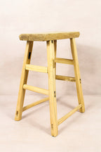 Vintage Rustic Stool - Elm wood - 209