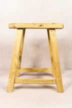 Vintage Rustic Stool - Elm wood - 210