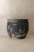 Big Old Grey Asian Pots - L014