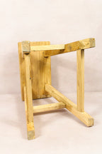 Vintage Rustic Stool - Elm wood - 211