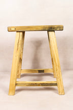 Vintage Rustic Stool - Elm wood - 213