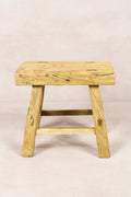 Vintage Rustic Stool - Elm wood - Small - 215