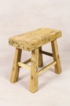 Vintage Rustic Stool - Elm wood - Small - 215