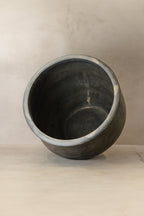 Big Old Grey Asian Pots - L017