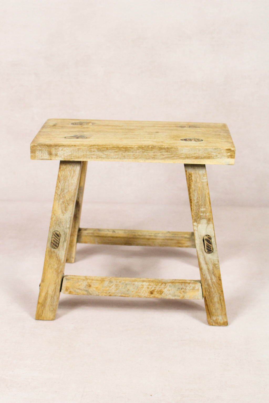 Vintage Rustic Stool - Elm wood - Small - 218