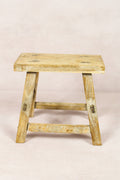 Vintage Rustic Stool - Elm wood - Small - 218