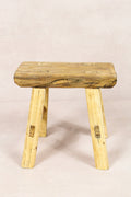 Vintage Rustic Stool - Elm wood - Small - 221