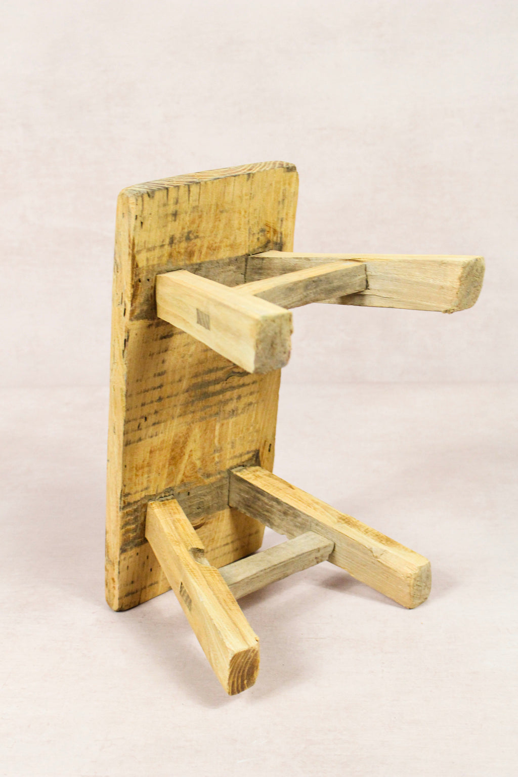 Vintage Rustic Stool - Elm wood - Small - 222