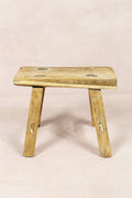 Vintage Rustic Stool - Elm wood - Small - 223