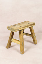 Vintage Rustic Stool - Elm wood - Small - 223