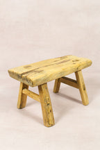 Vintage Rustic Stool - Elm wood - Small - 225