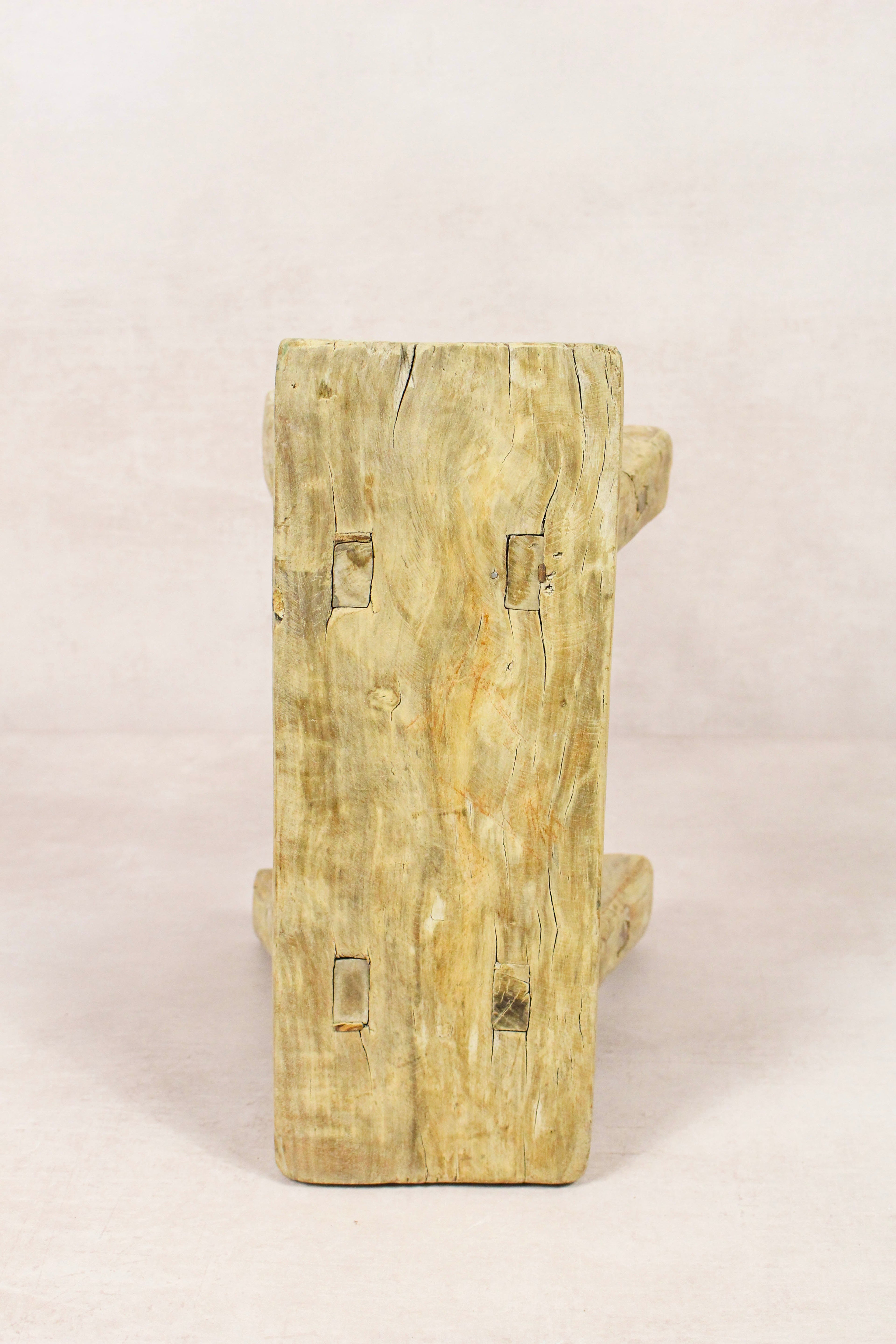 Vintage Rustic Stool - Elm wood - Small - 230