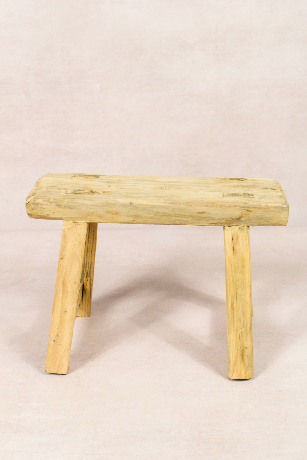 Vintage Rustic Stool - Elm wood - Small - 233
