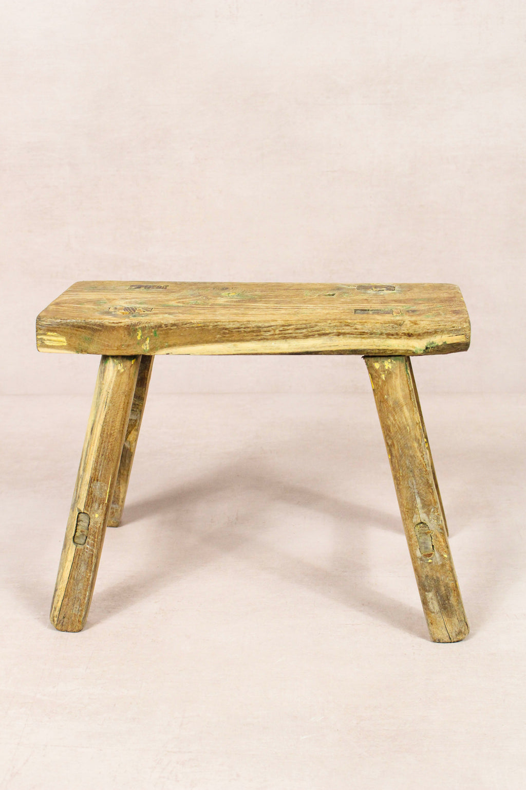 Vintage Rustic Stool - Elm wood - Small - 234