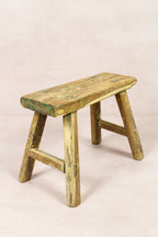 Vintage Rustic Stool - Elm wood - Small - 234