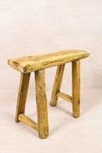 Vintage Rustic Stool - Elm wood - Small - 235