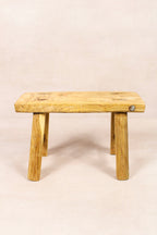Vintage Rustic Stool - Elm wood - Small - 236