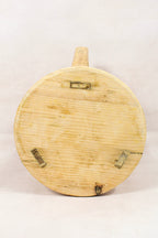 Vintage Rustic Round Stool - Elm wood - 239