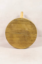Vintage Rustic Round Stool - Elm wood - 241