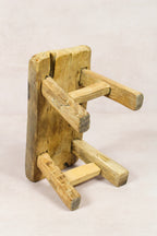 Vintage Rustic Stool - Elm wood - Small - 244