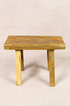 Vintage Rustic Stool - Elm wood - Small - 247