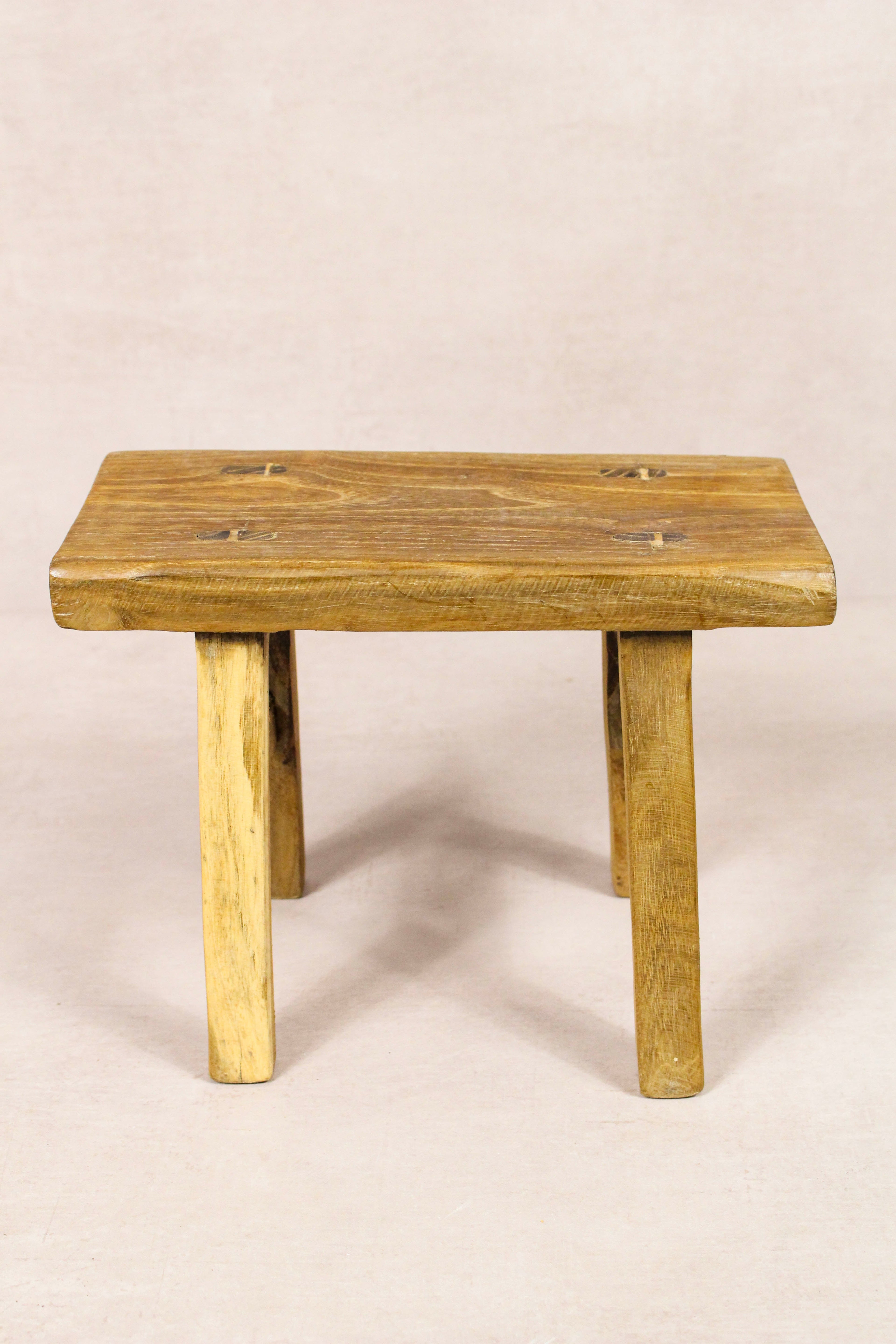 Vintage Rustic Stool - Elm wood - Small - 247