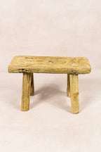 Vintage Rustic Stool - Elm wood - Small - 248