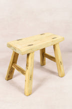 Vintage Rustic Stool - Elm wood - Small - 251