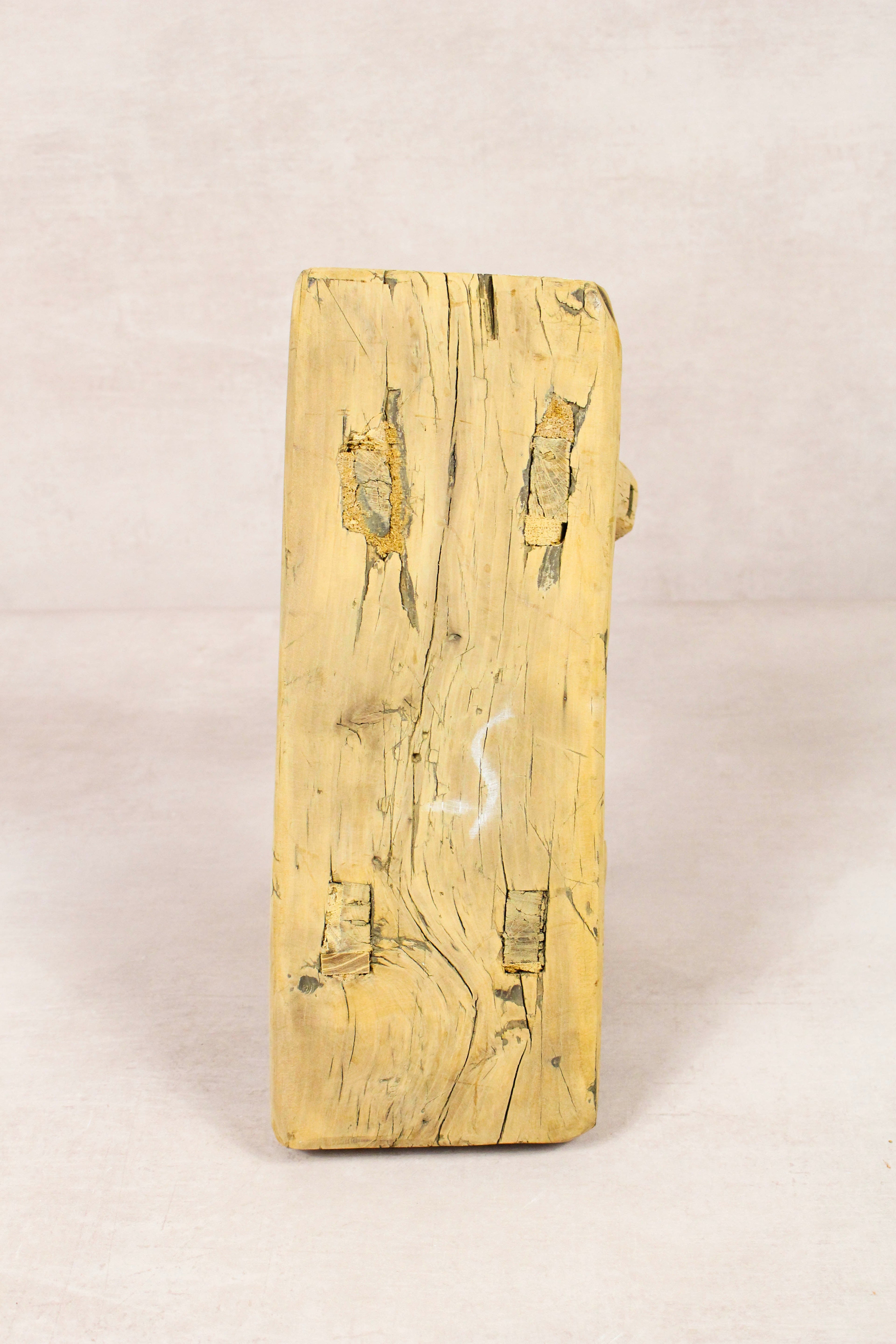 Vintage Rustic Stool - Elm wood - Small - 252