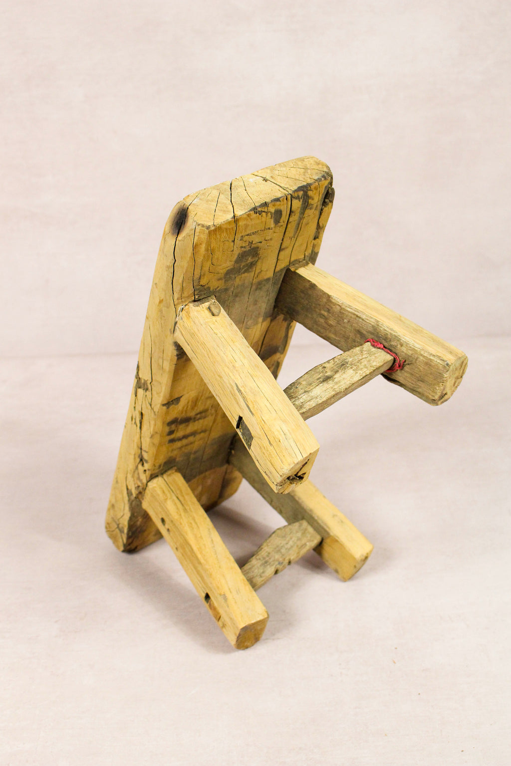 Vintage Rustic Stool - Elm wood - Small - 252