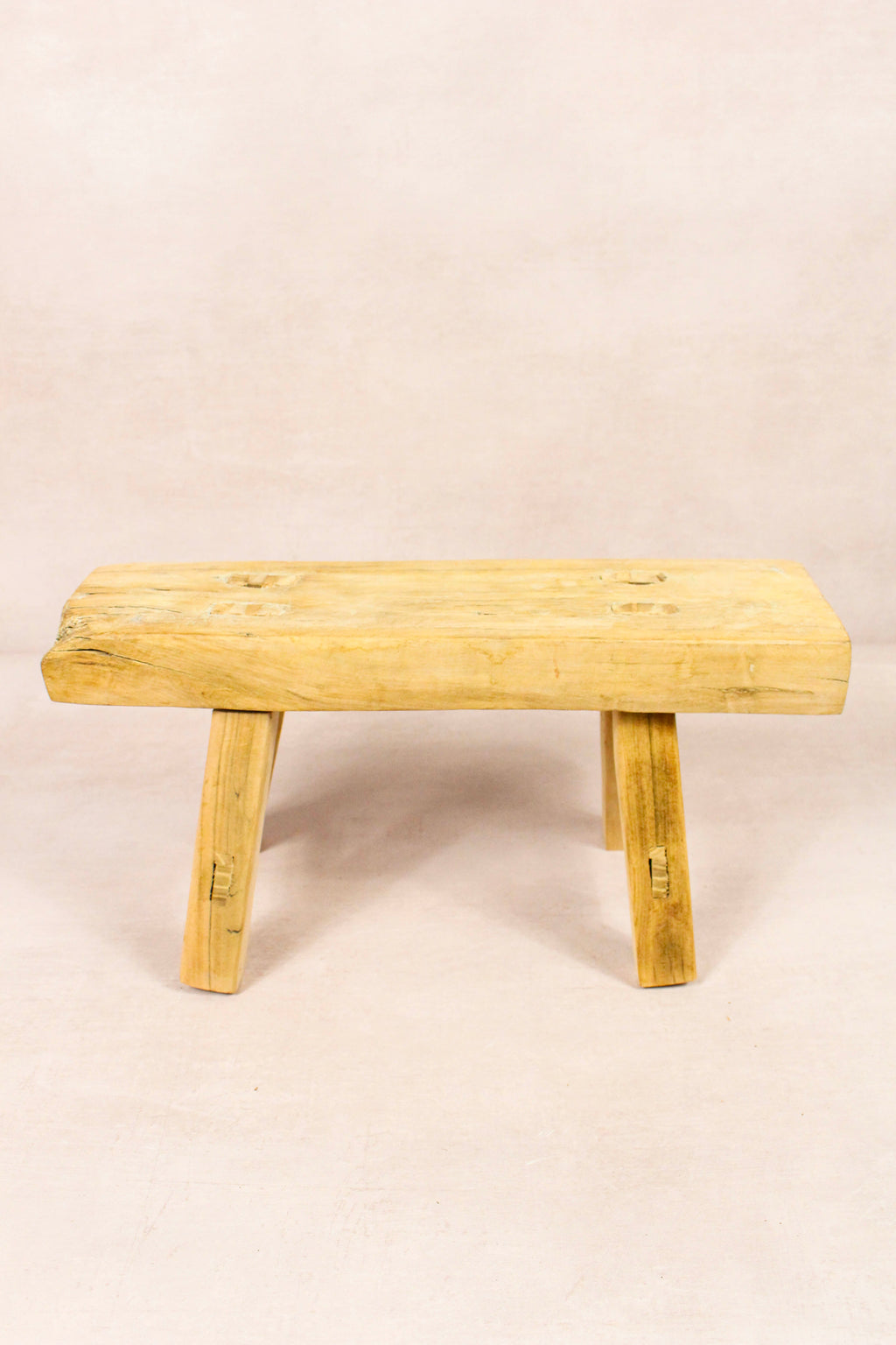 Vintage Rustic Stool - Elm wood - Small - 253