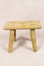 Vintage Rustic Stool - Elm wood - Small - 256