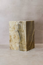 Onyx Side Table Pedestal - Hollow - No 13