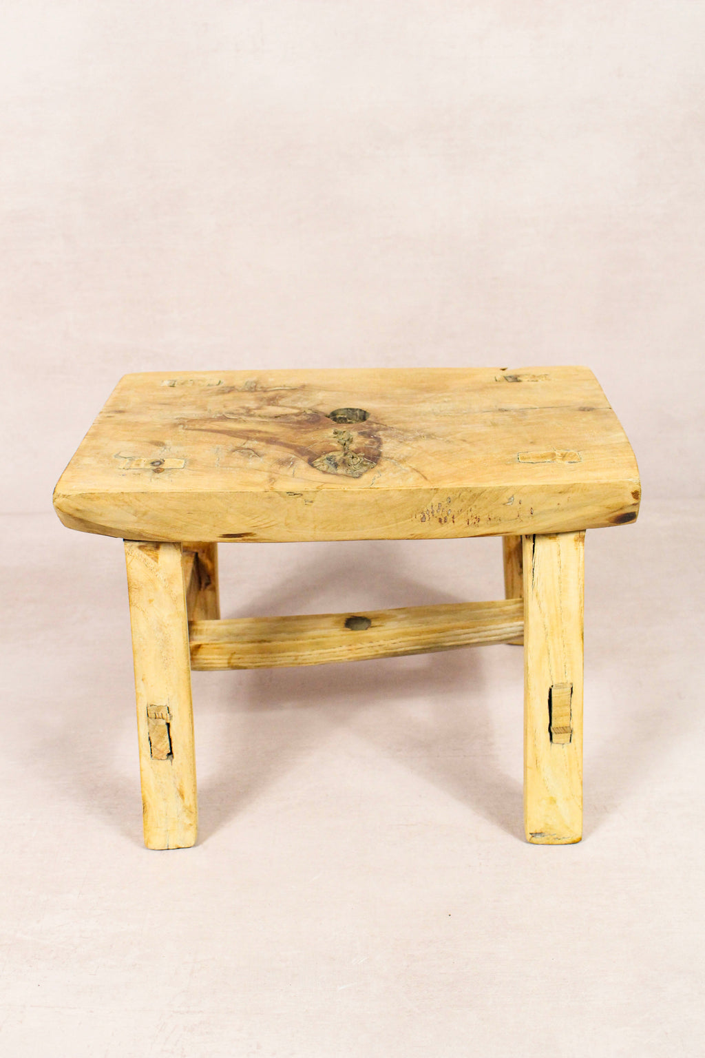 Vintage Rustic Stool - Elm wood - Small - 259