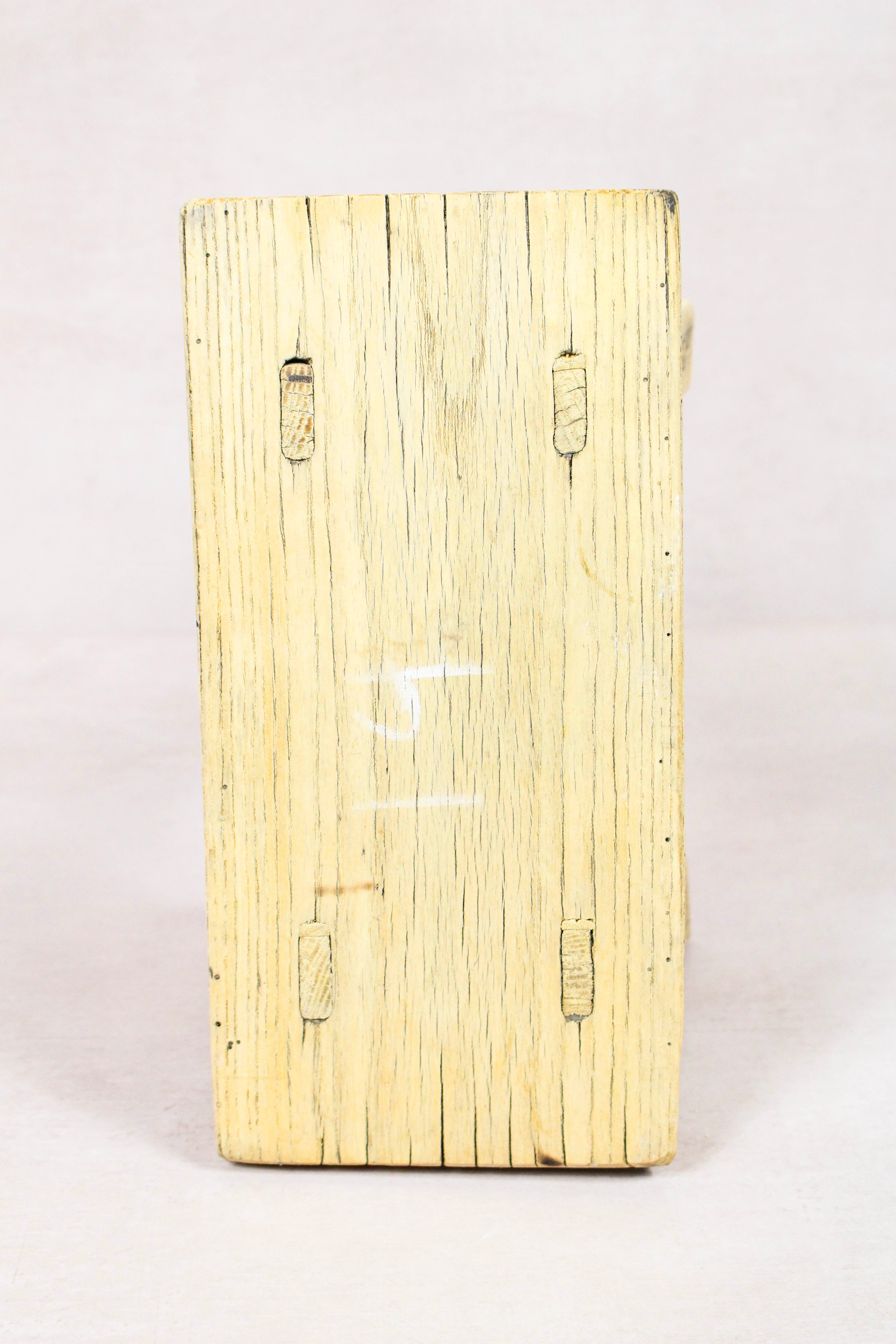 Vintage Rustic Stool - Elm wood - Small - 260