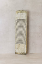 Vintage Elm Wooden Washboard - no 10