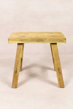 Vintage Rustic Stool - Elm wood - Small - 262