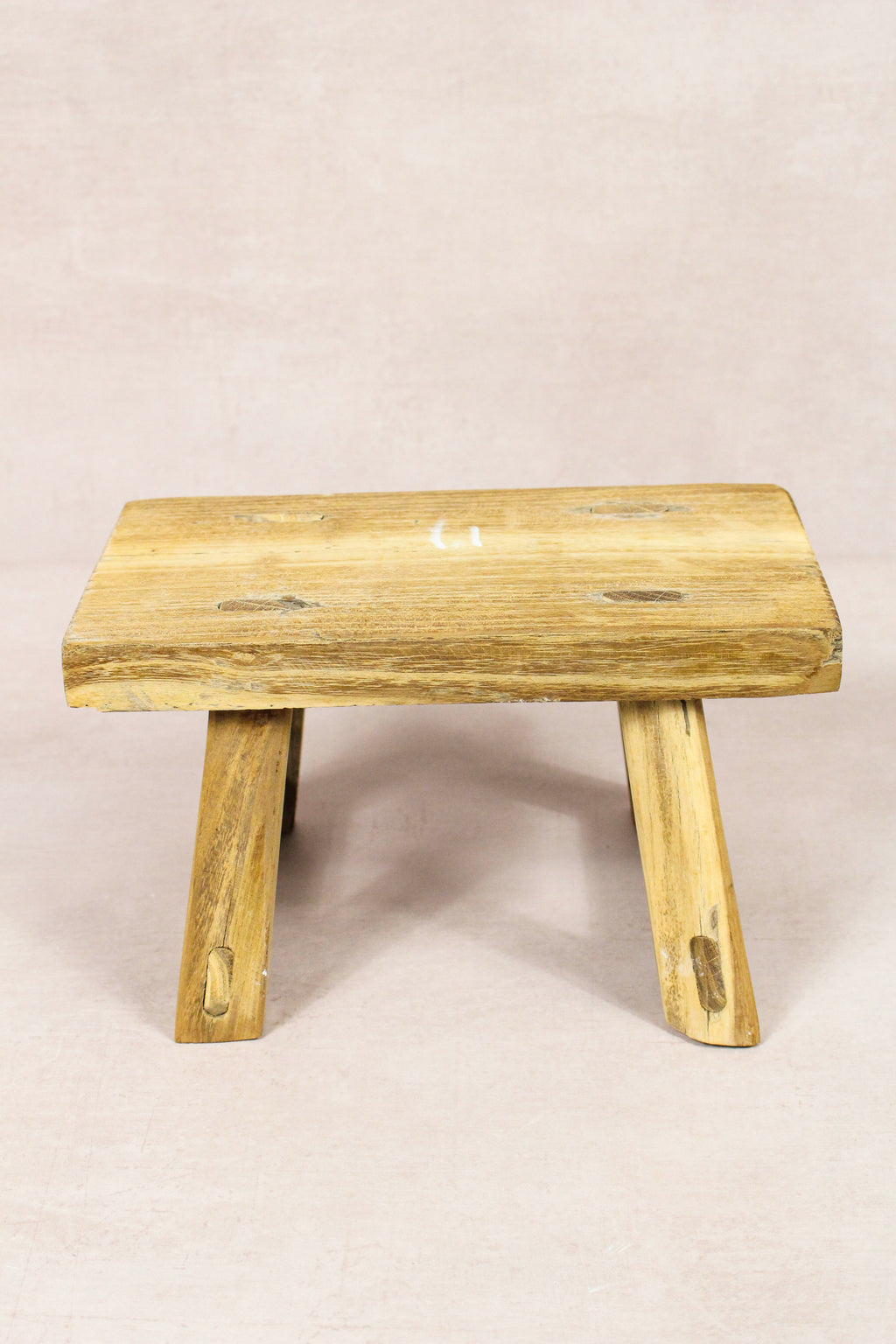 Vintage Rustic Stool - Elm wood - Small - 263