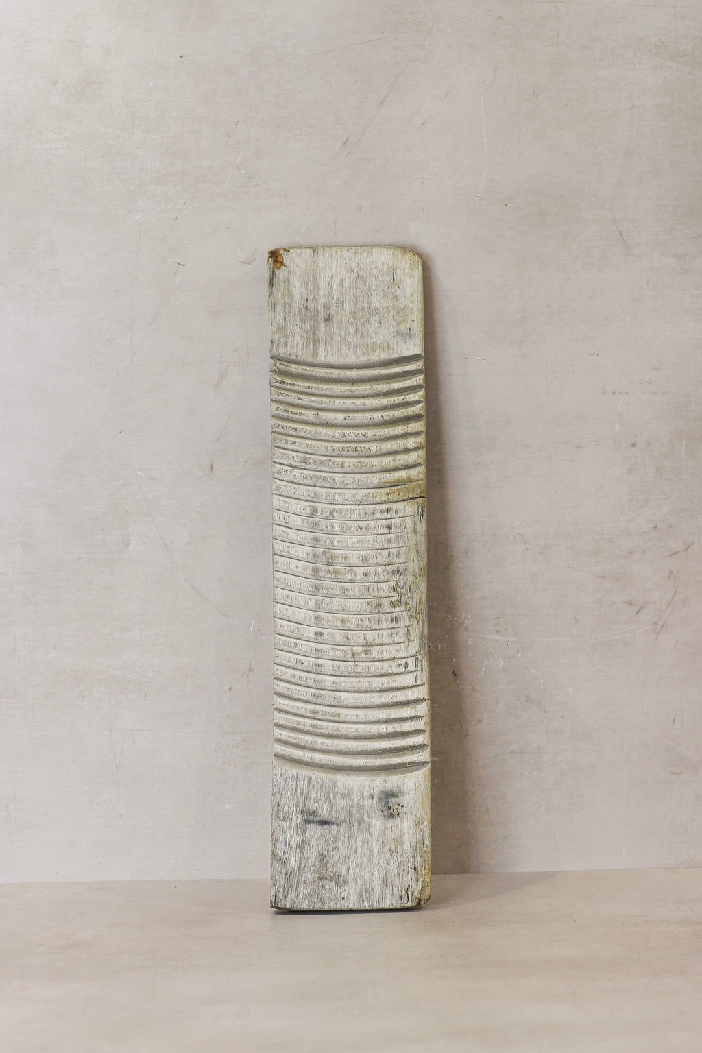 Vintage Elm Wooden Washboard - no 12