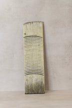 Vintage Elm Wooden Washboard - no 13