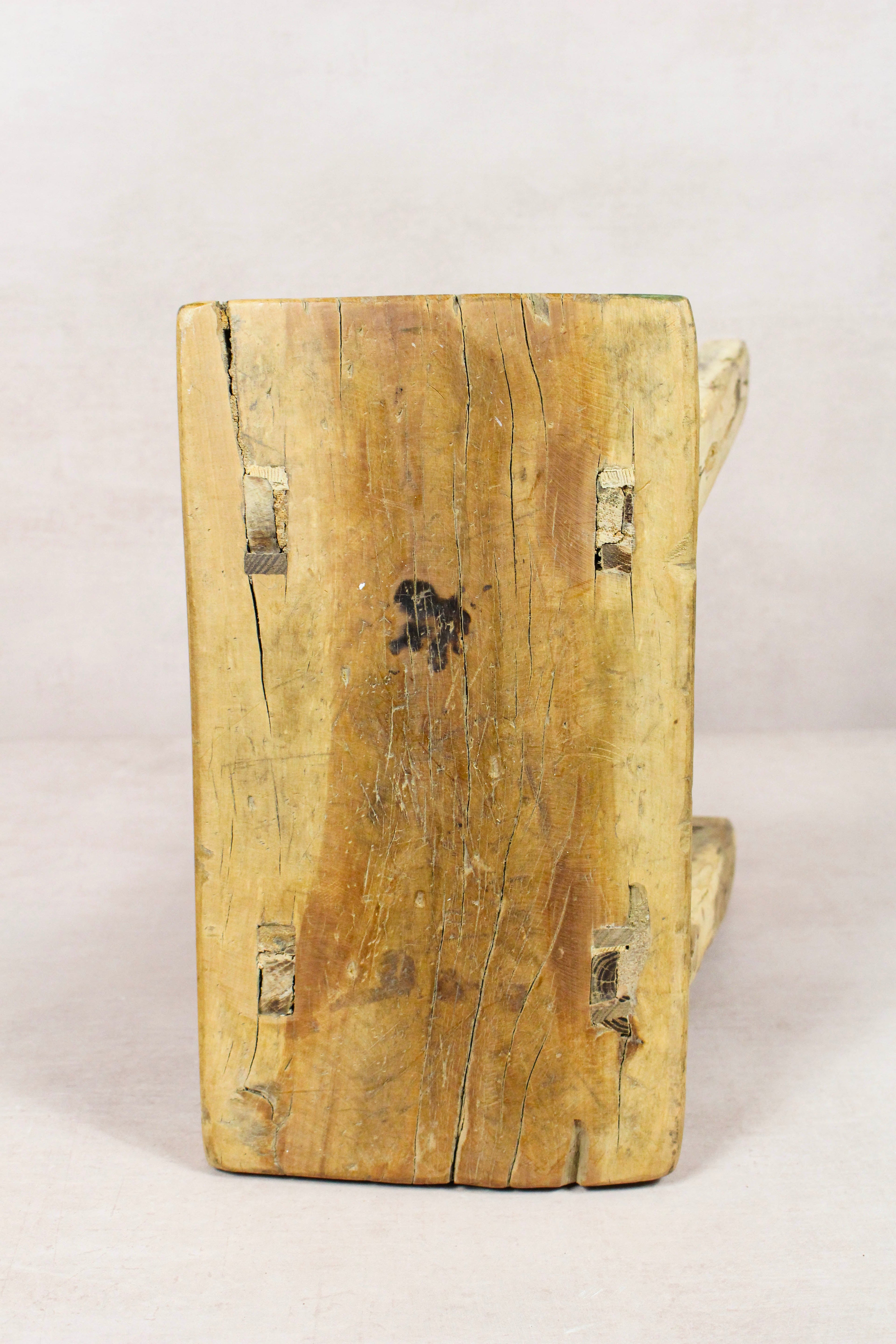 Vintage Rustic Stool - Elm wood - Small - 265