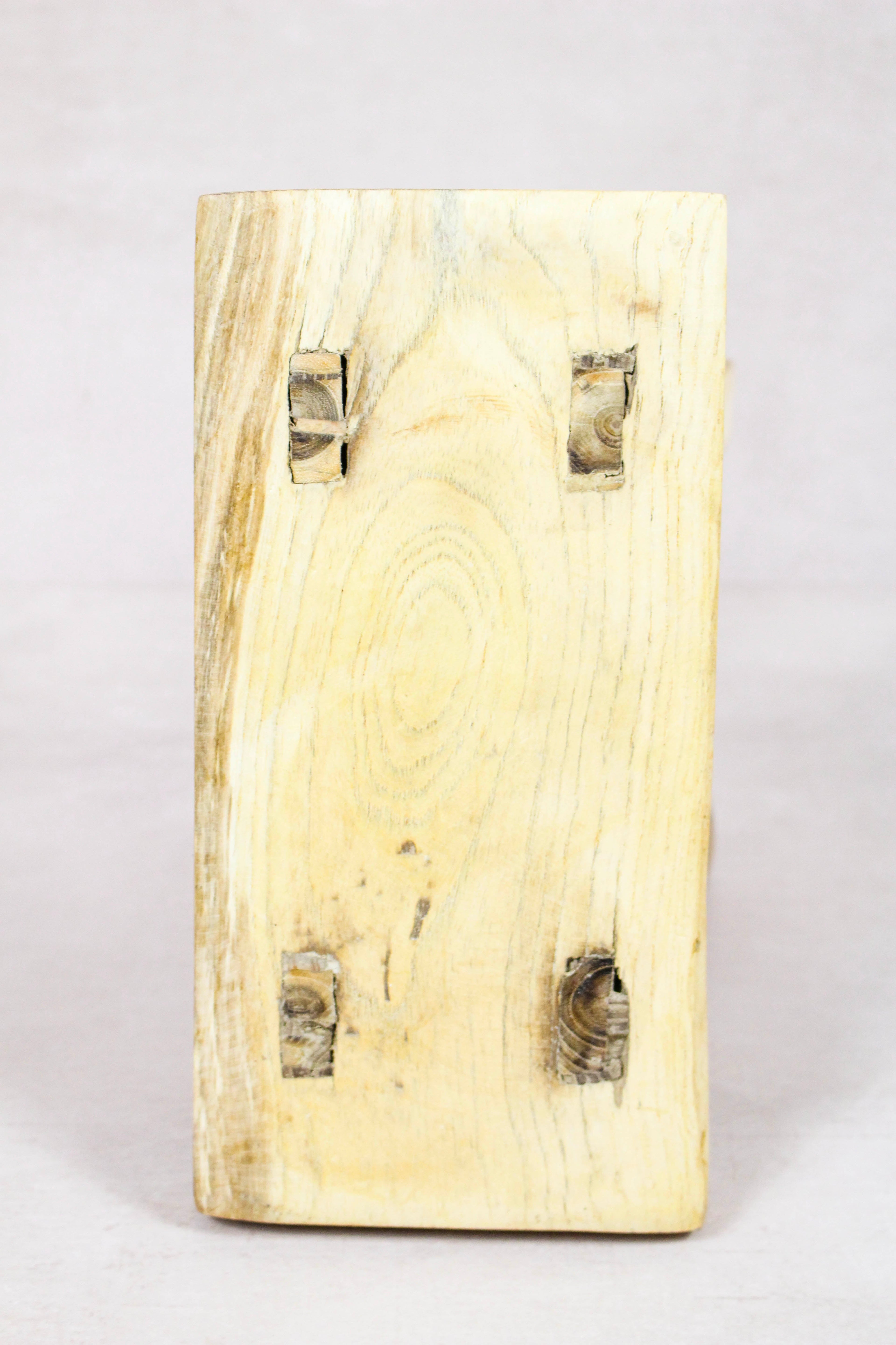 Vintage Rustic Stool - Elm wood - Small - 266